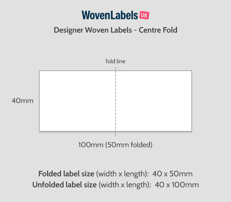 Centre Fold Woven Labels - Image 12