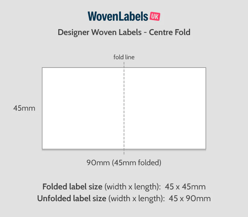 Centre Fold Woven Labels - Image 13
