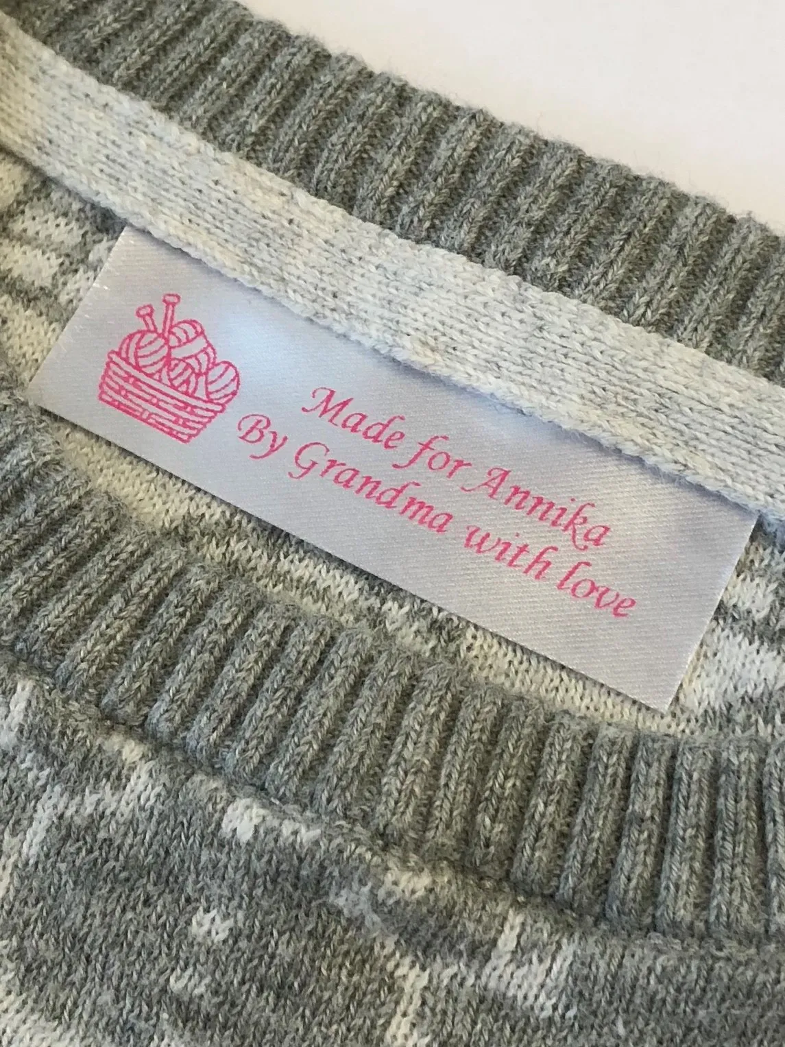 Customised Satin Sewing Labels - Image 3