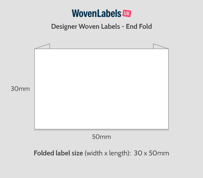 End Fold Woven Labels - Image 10