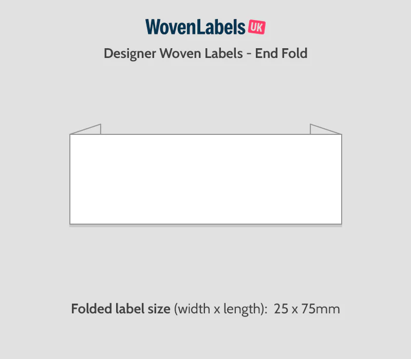 End Fold Woven Labels - Image 9