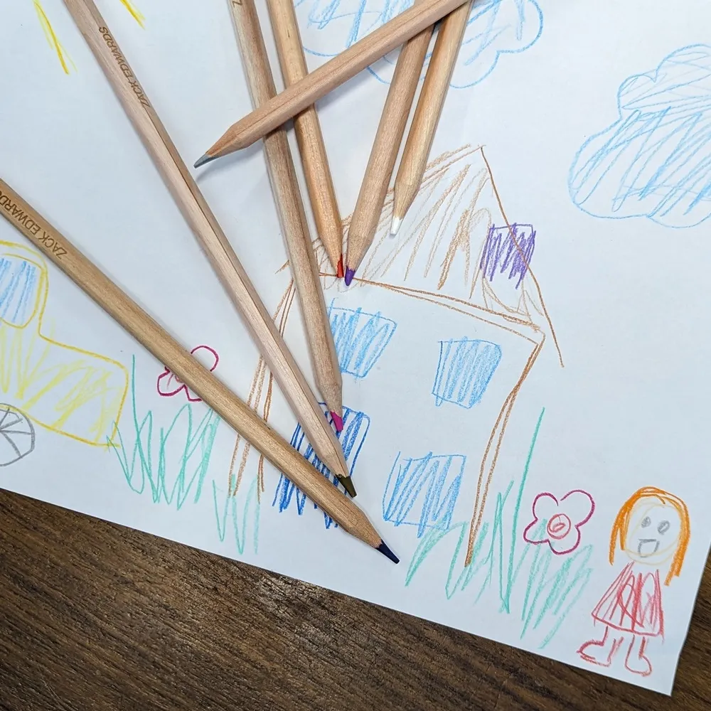 Personalised Wooden Colouring Pencils - Image 3