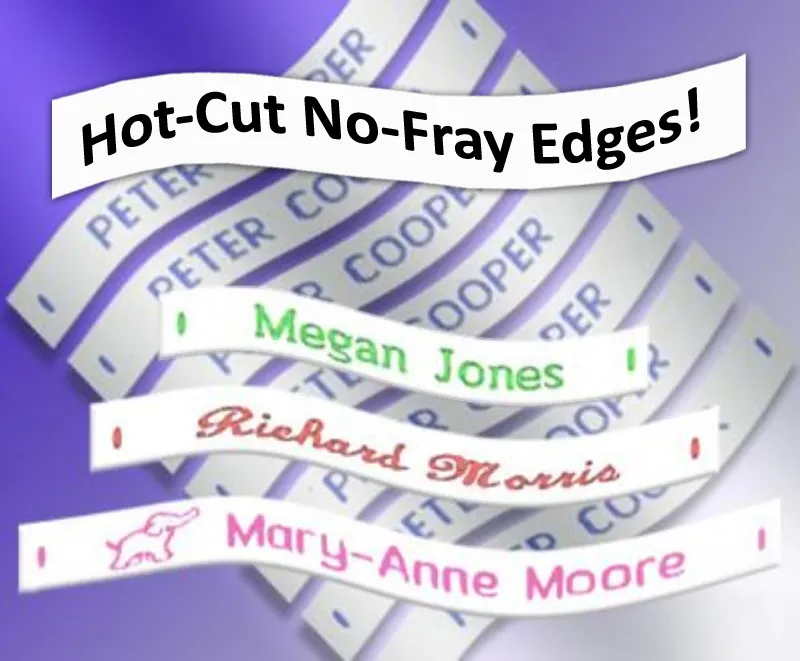 Pre-Cut Woven Name Labels - Image 3