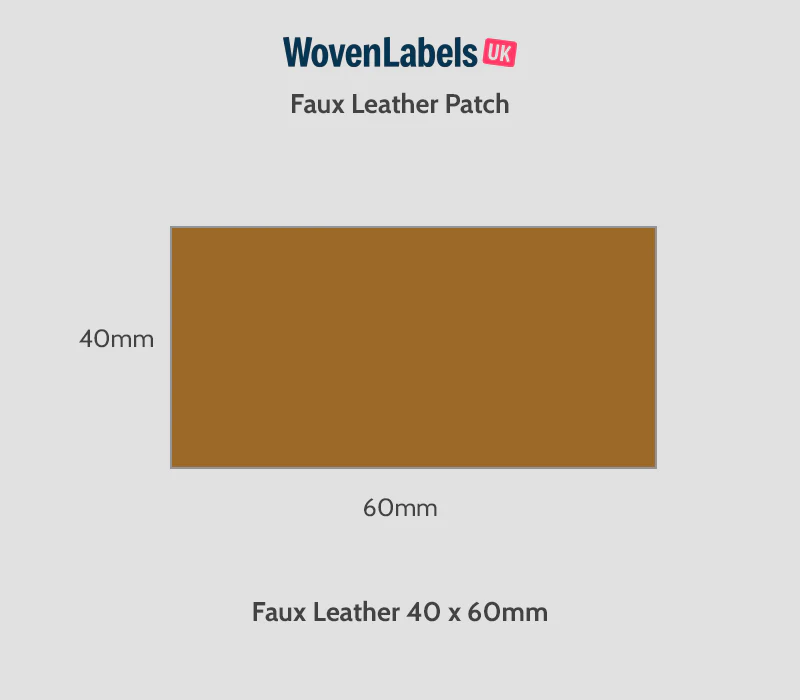 Rectangle Faux Leather Patches - Image 11