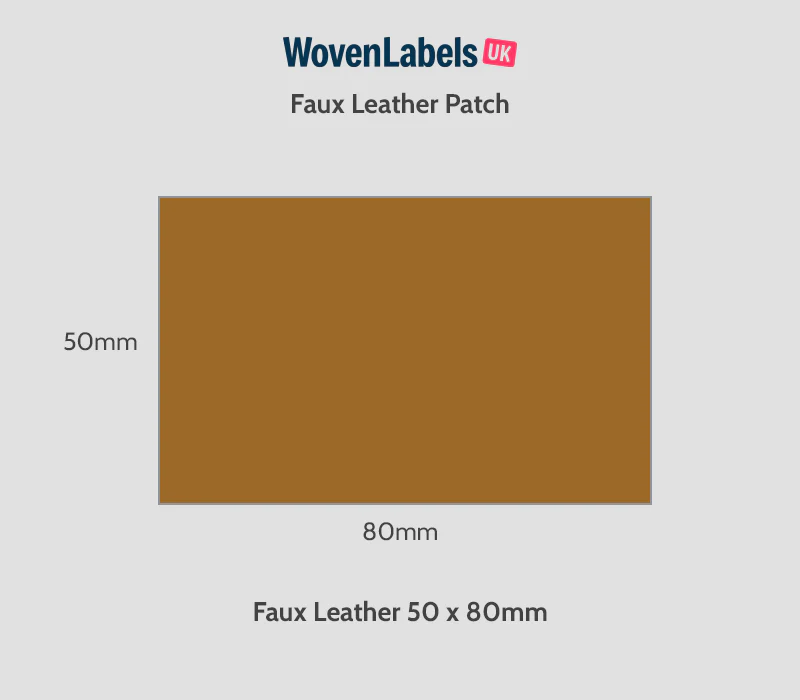 Rectangle Faux Leather Patches - Image 12