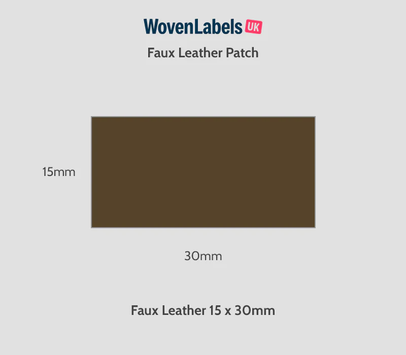 Rectangle Faux Leather Patches - Image 13