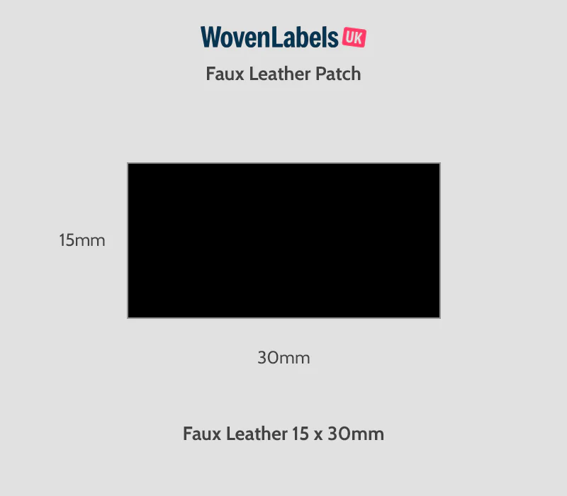 Rectangle Faux Leather Patches - Image 18