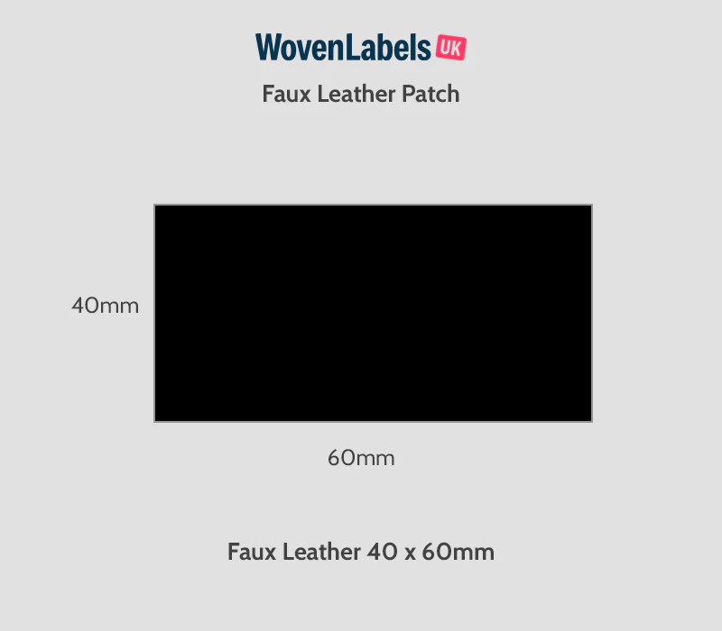 Rectangle Faux Leather Patches - Image 21