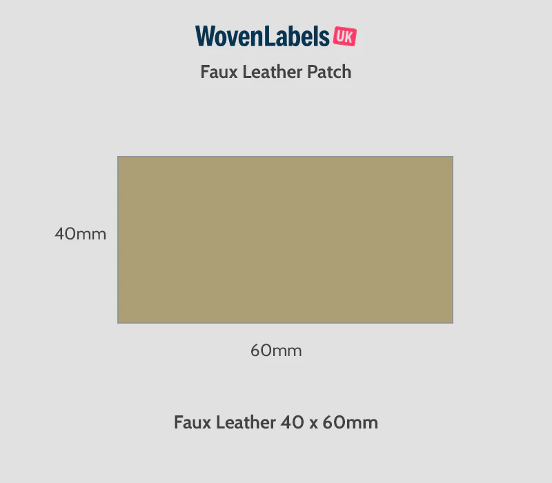 Rectangle Faux Leather Patches - Image 6