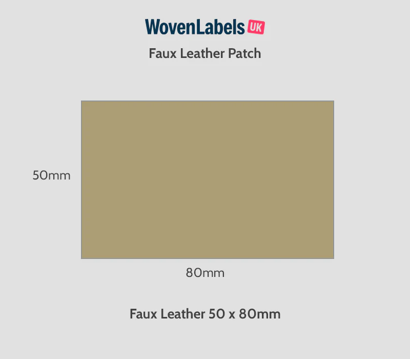 Rectangle Faux Leather Patches - Image 7