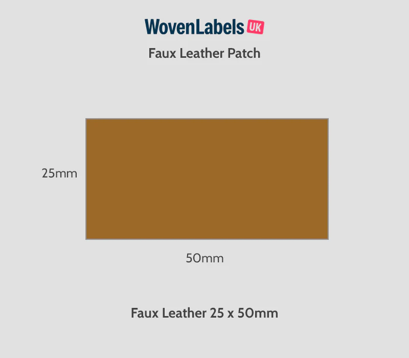 Rectangle Faux Leather Patches - Image 9