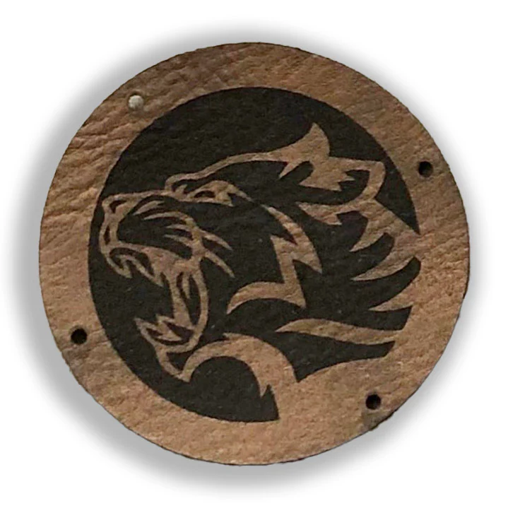 Round Faux Leather Patches - Image 4