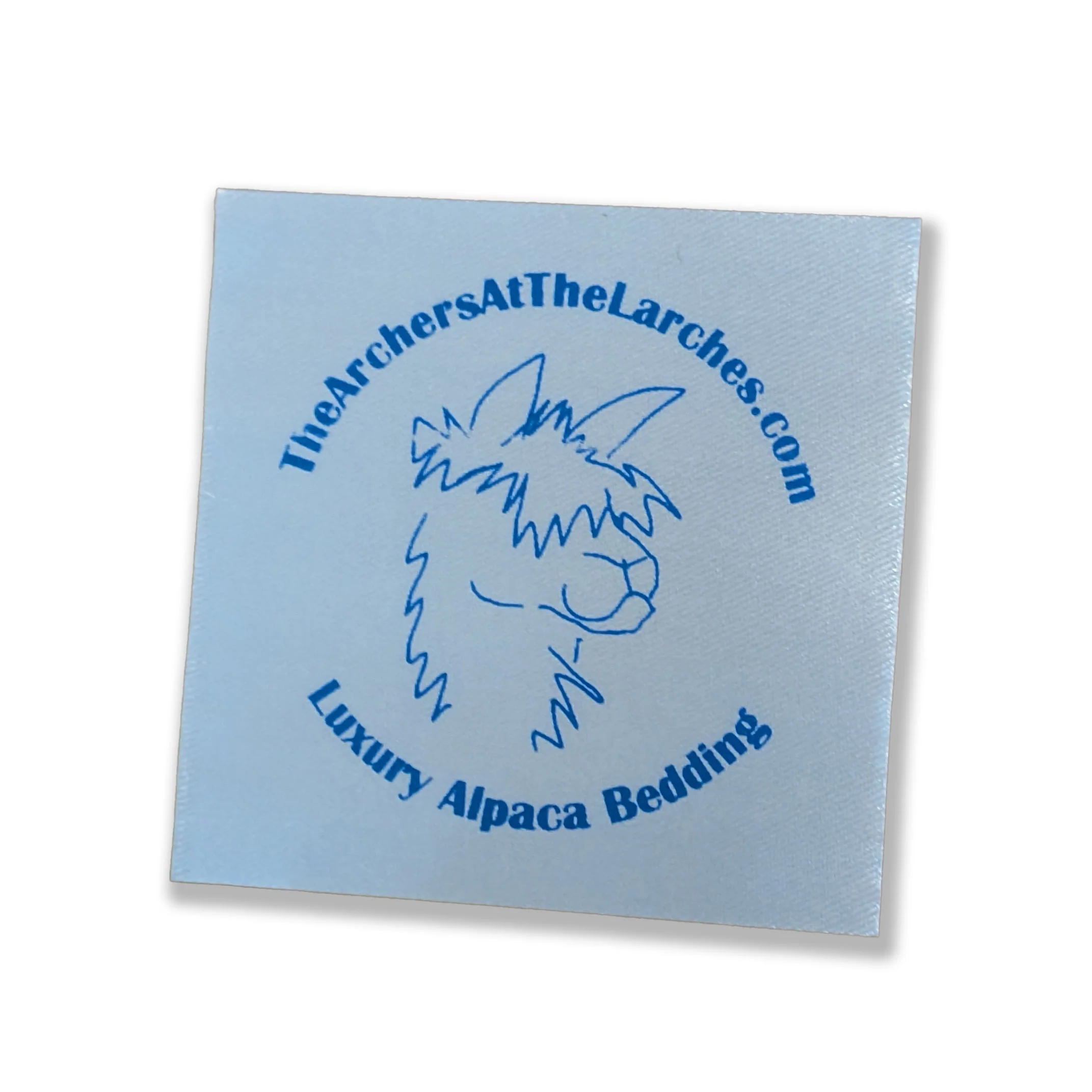 Straight Cut Printed Satin Labels - Image 5