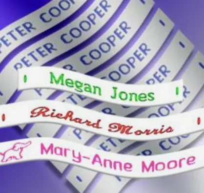 Woven Sew-on Name Tapes - Image 3